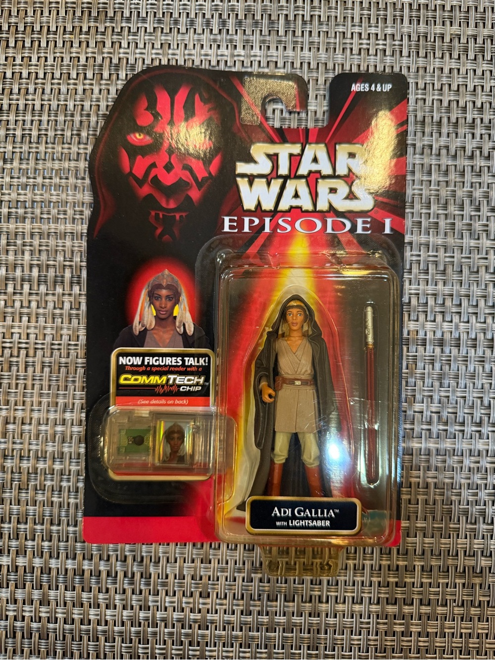 Hasbro Star Wars Episode I Cardback Artwork - Black/Red/Yellow